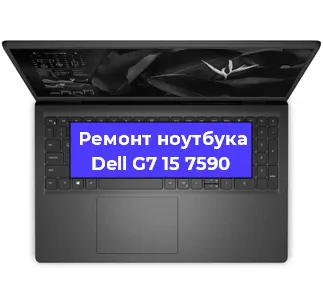 Чистка от пыли и замена термопасты на ноутбуке Dell G7 15 7590 в Перми
